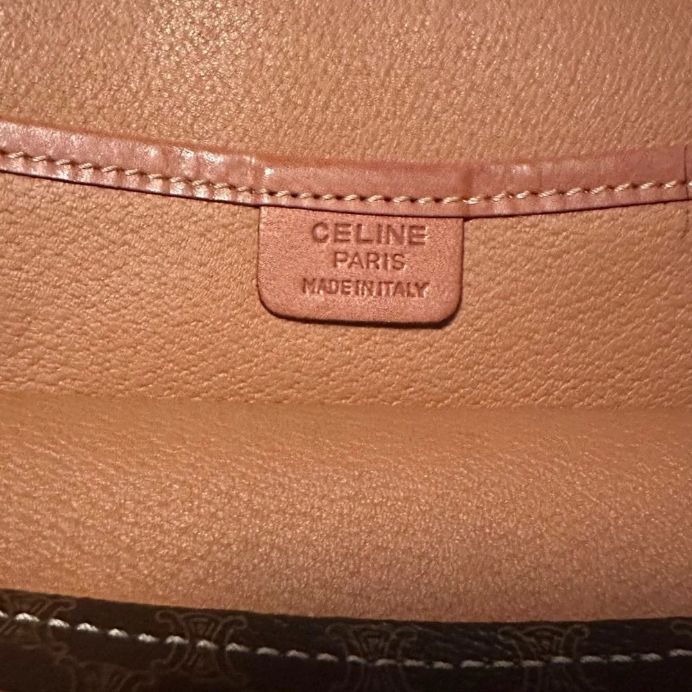 Celine Unisex Monogram Portfolio Vintage